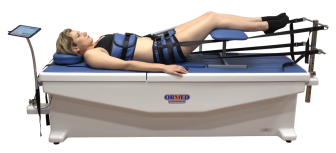 ОРМЕД-профессионал аппарат для вытяжения и вибрационно-теплового, роликового массажа позвоночника